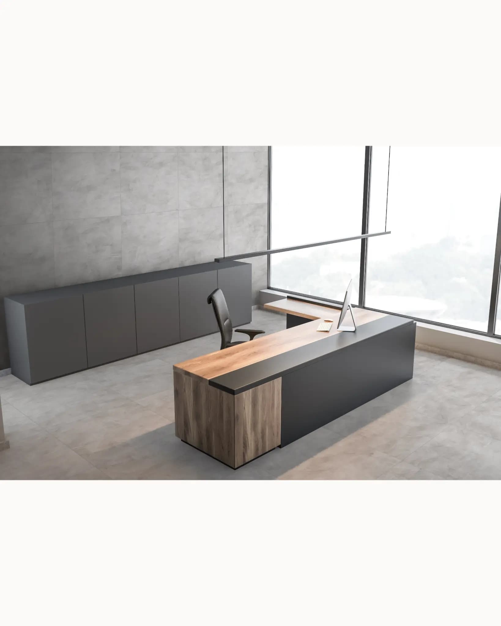 Porcelanato Esmaltado Polido Retificado Pulpis Cinza miniatura 2