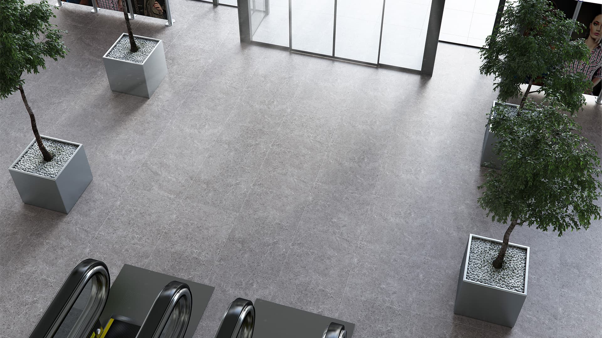 Porcelanato Lombardia Grey Natural miniatura 2