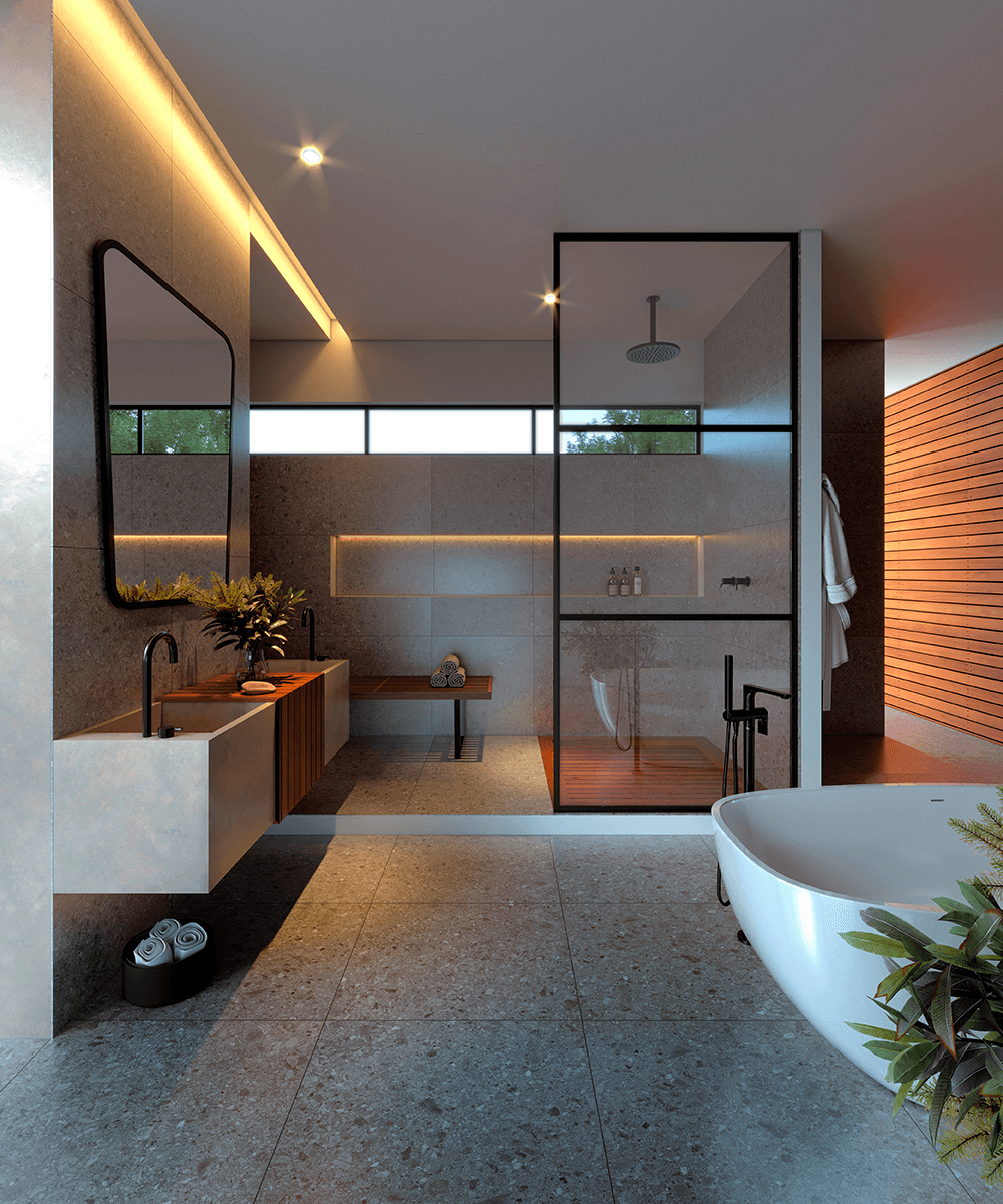 Porcelanato Terrazzine Grigio  miniatura 2