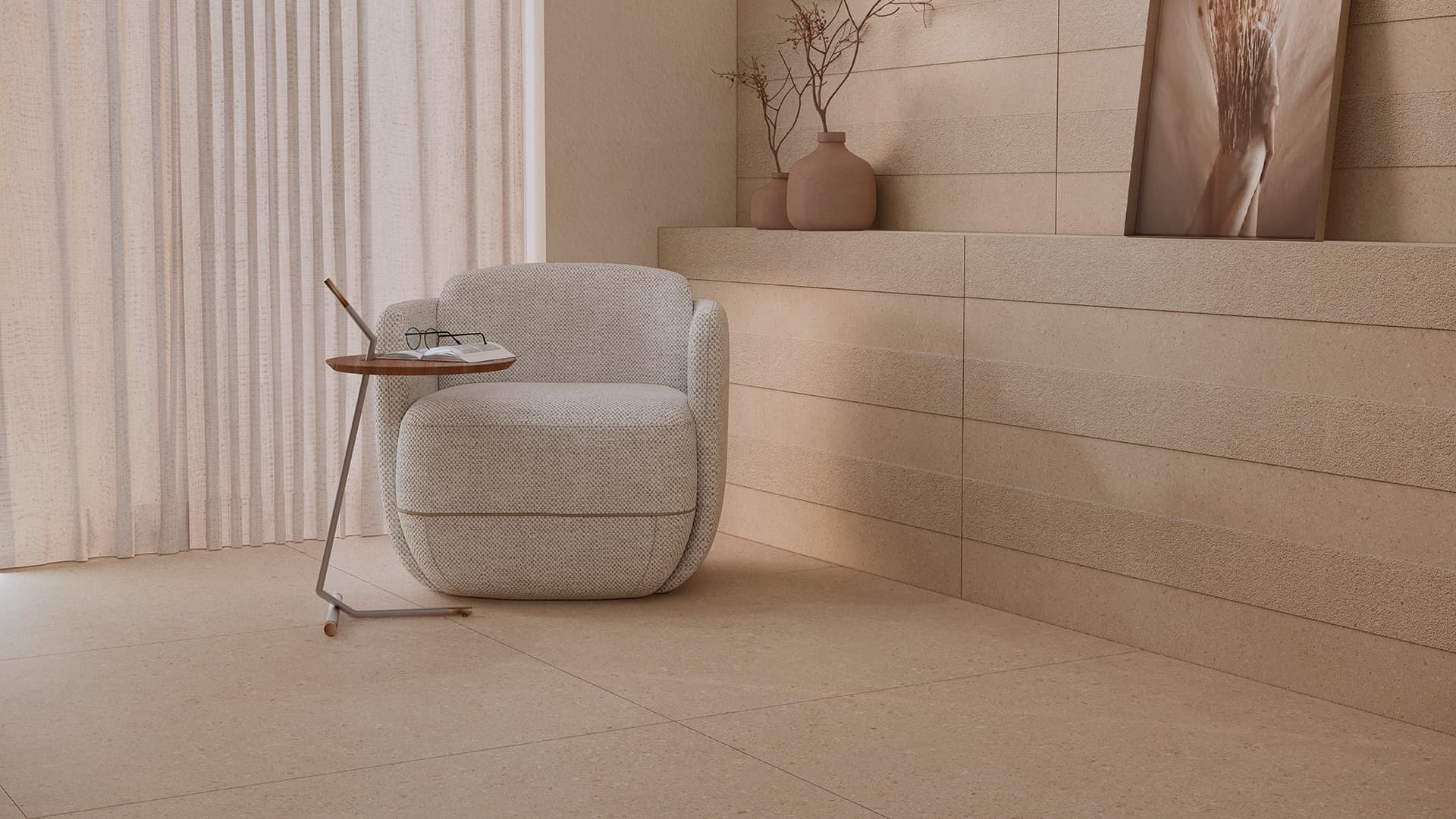 Porcelanato Emanatura Argila Natural miniatura 2