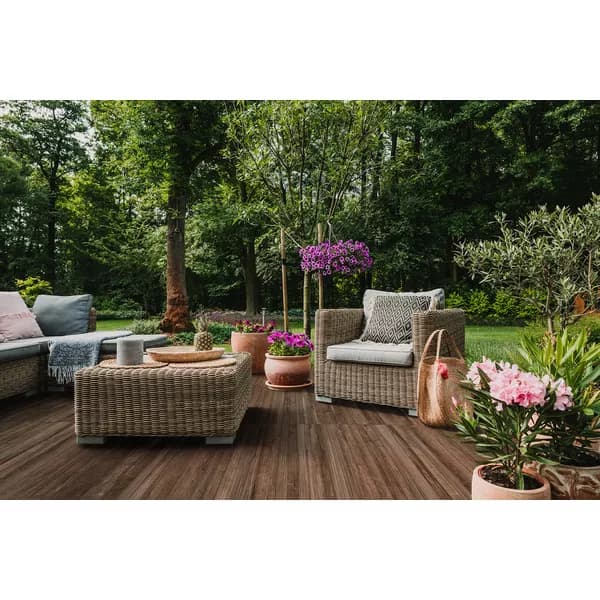 Porcelanato Retificado Jatoba Deck Esmaltado Rustico miniatura 2