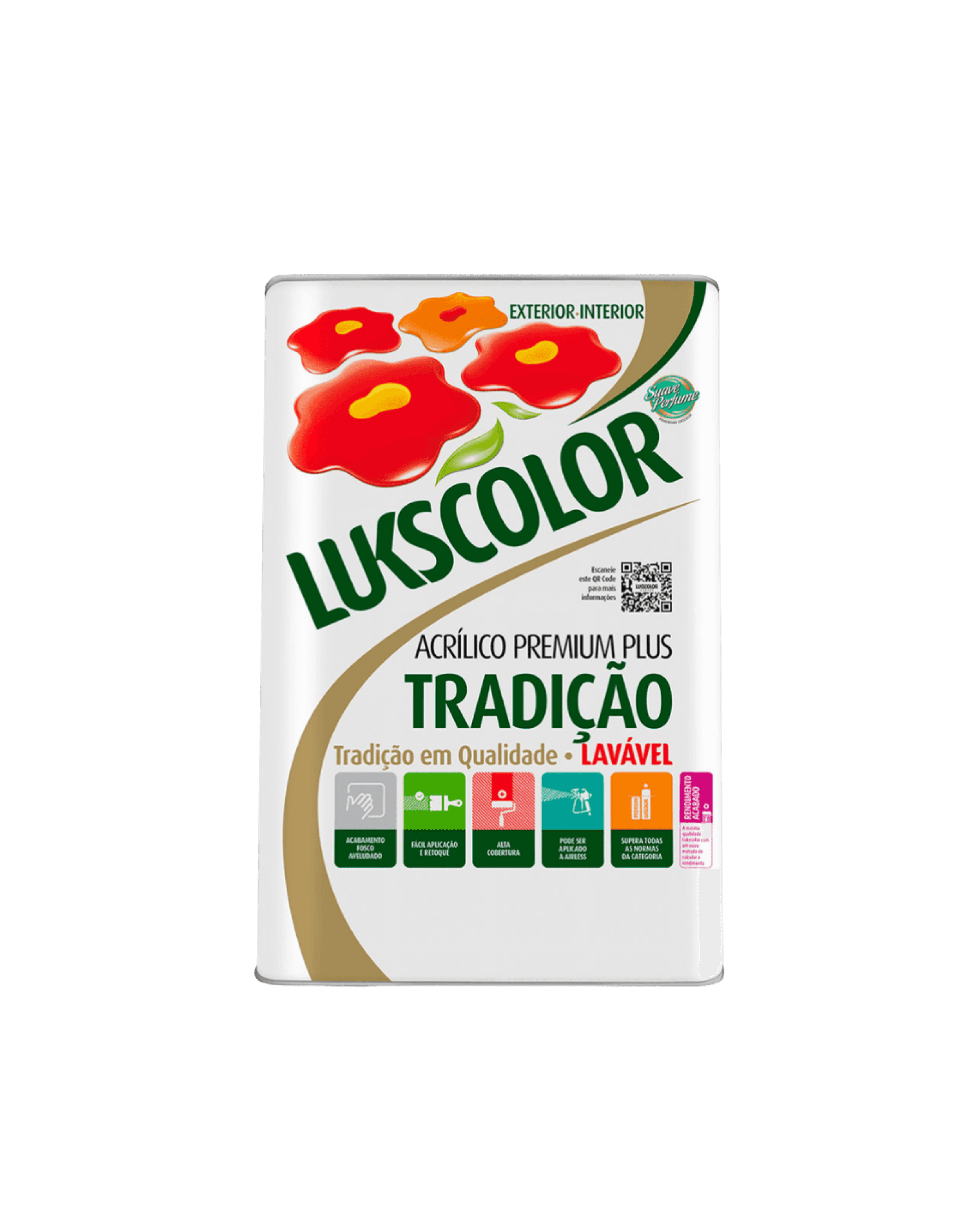 Tinta Latex Tradicao Acrilico Premium Tubarao Branco