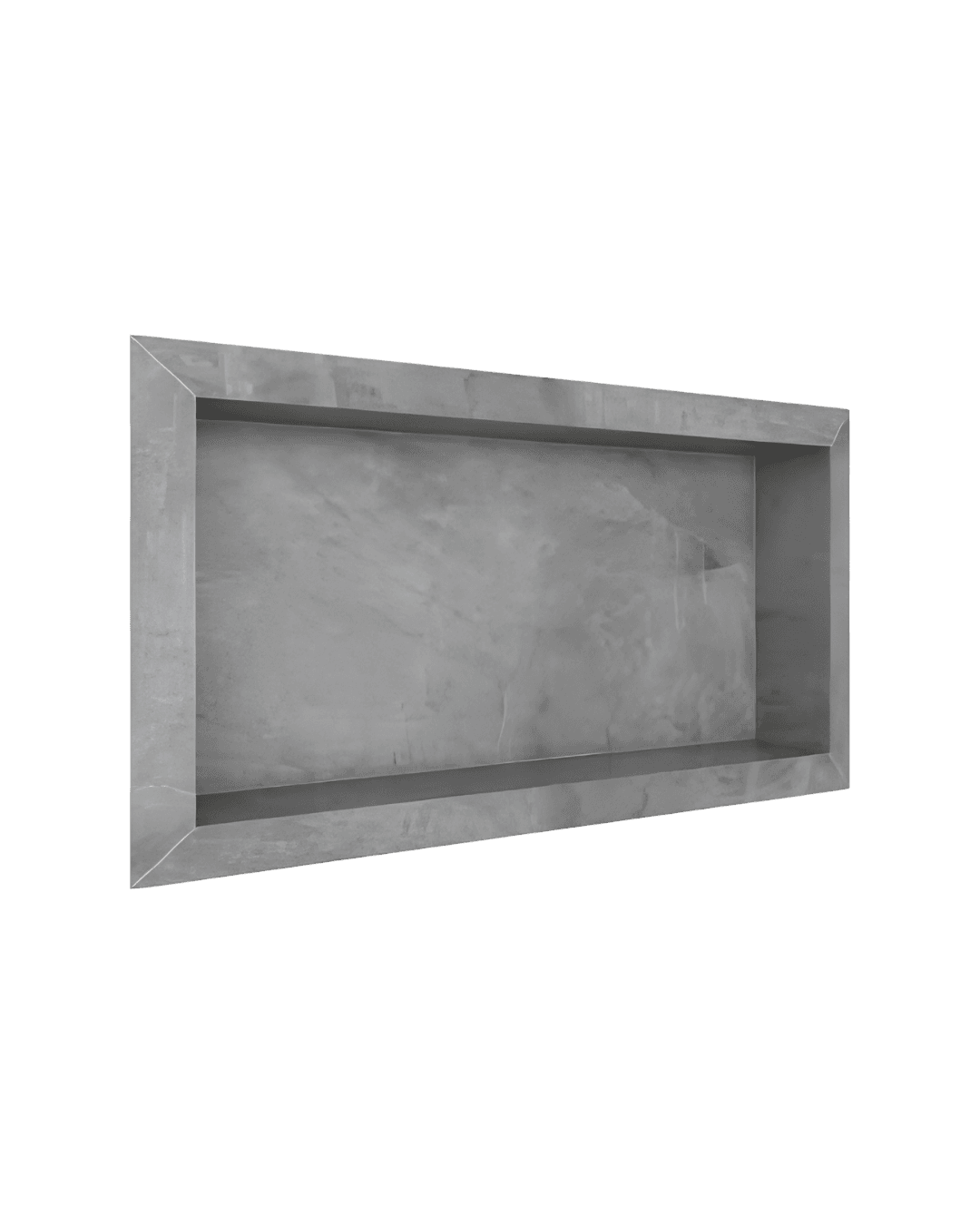 NICHO PORCELANATO SLIM CINZA POLIDO 30X6