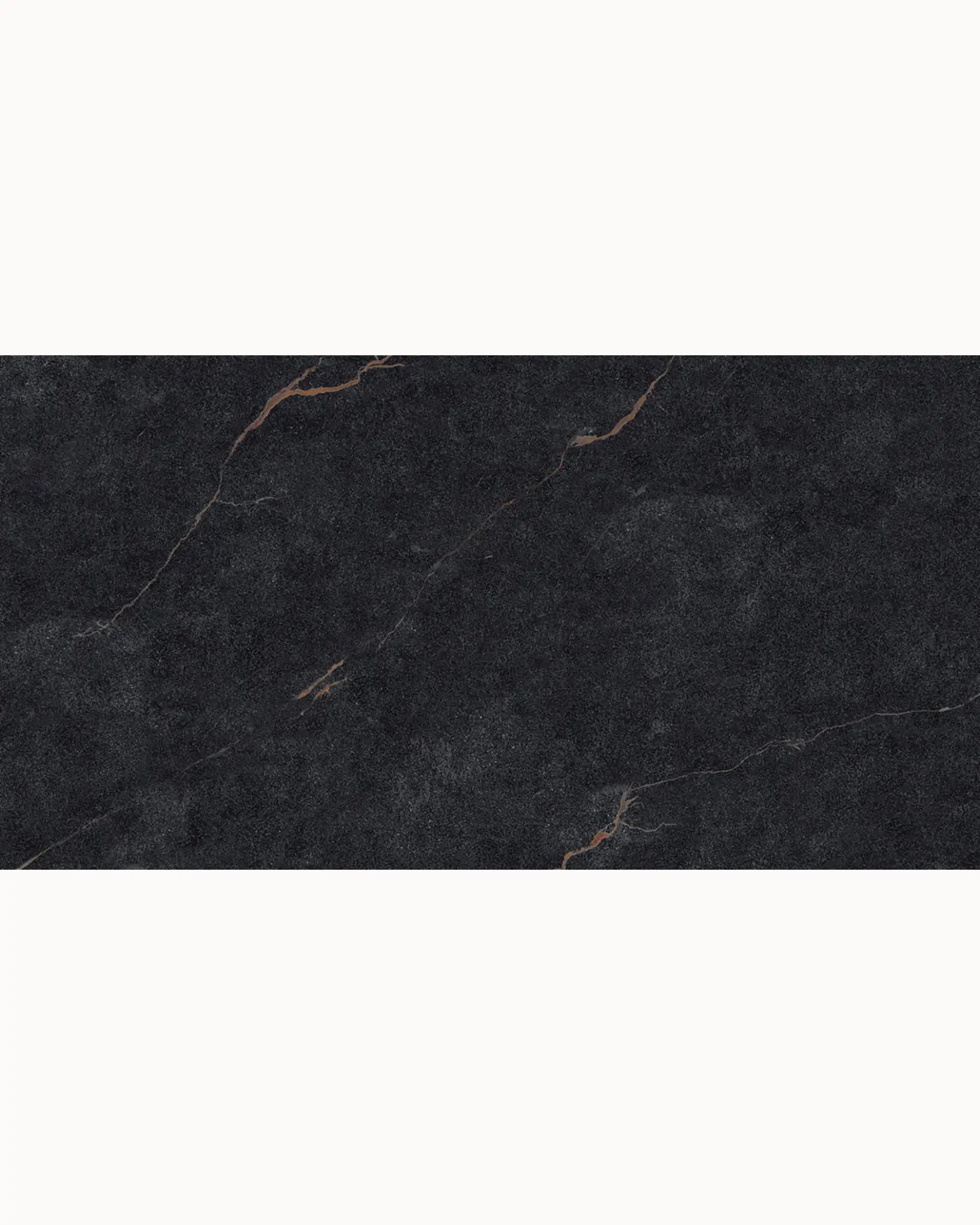 Porcelanato Retificado Acetinado Esmaltado Vene Doro Nero