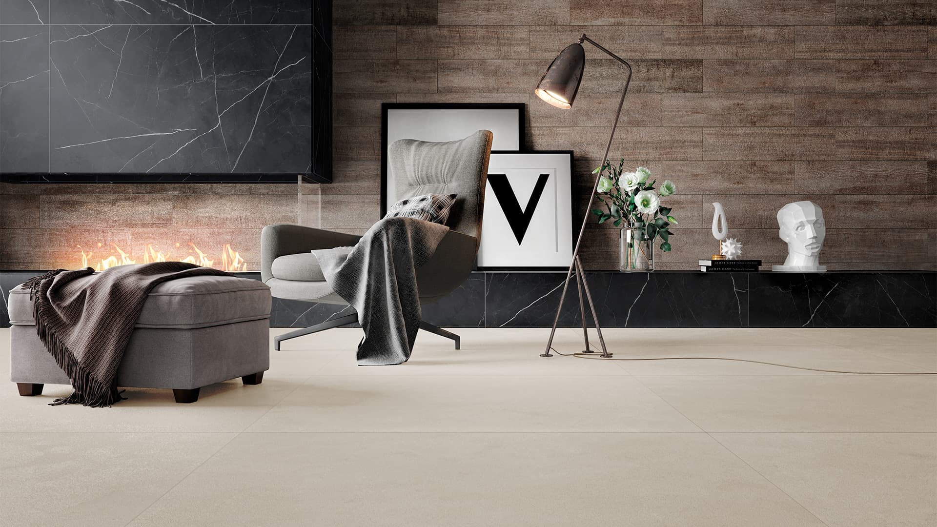 Porcelanato Monterrey Beige miniatura 2