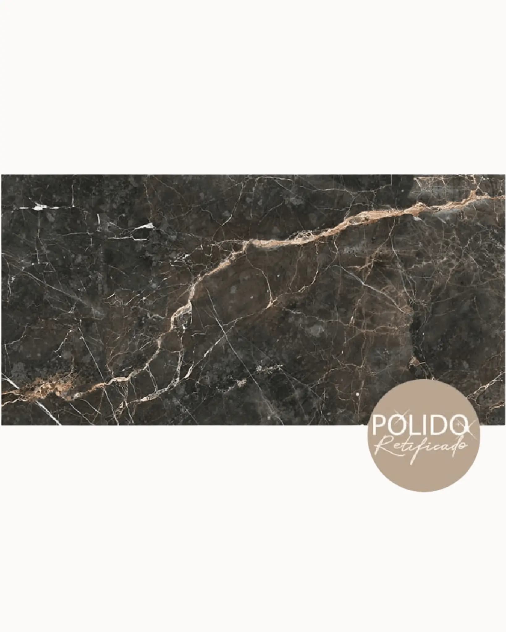 Piso Gran Imperium Dark Retificado Polido